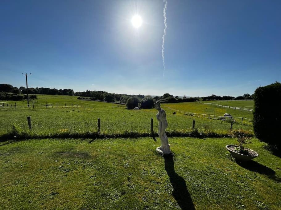 Byre - Farm Cottage On 9 Acre Equestrian Small Holding ソールズベリー エクステリア 写真